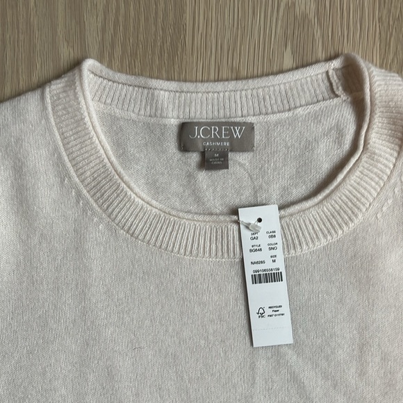 J. Crew Cashmere Relaxed T-Shirt - Picture 2 of 3